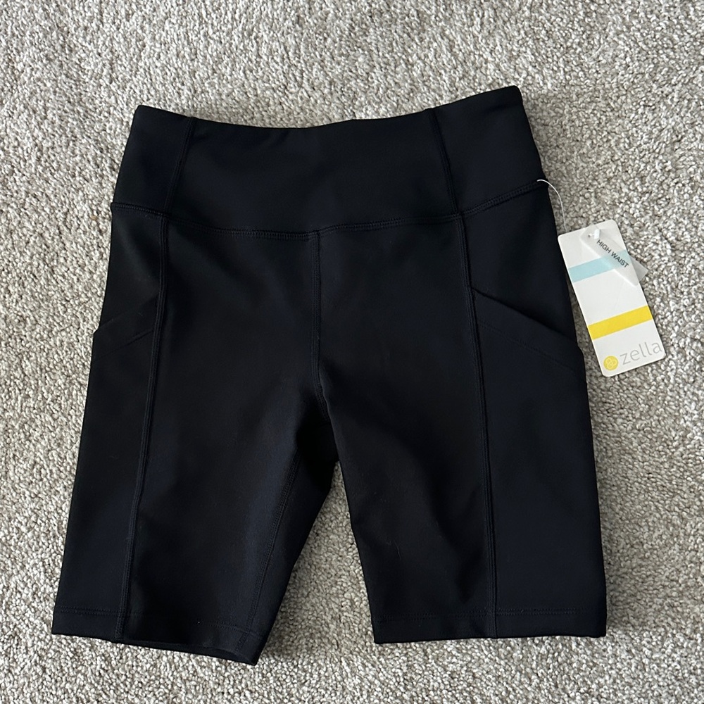 Zella Women's Black Bike Shorts